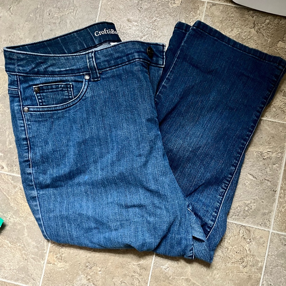 Croft & Barrow jean capris